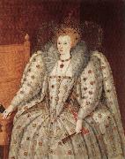 unknow artist Portrait of Elizabeth I Sweden oil painting reproduction